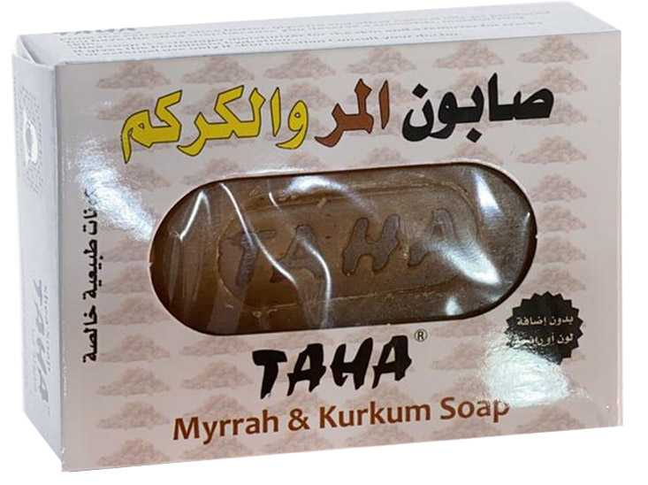 تاها صابونه المر والكركم 125 جرام