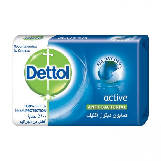 ديتول صابون اكتيف 120 جم