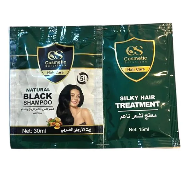 كوزمتيك شامبو تسويد الشعر بزيت الارجان 30 مل