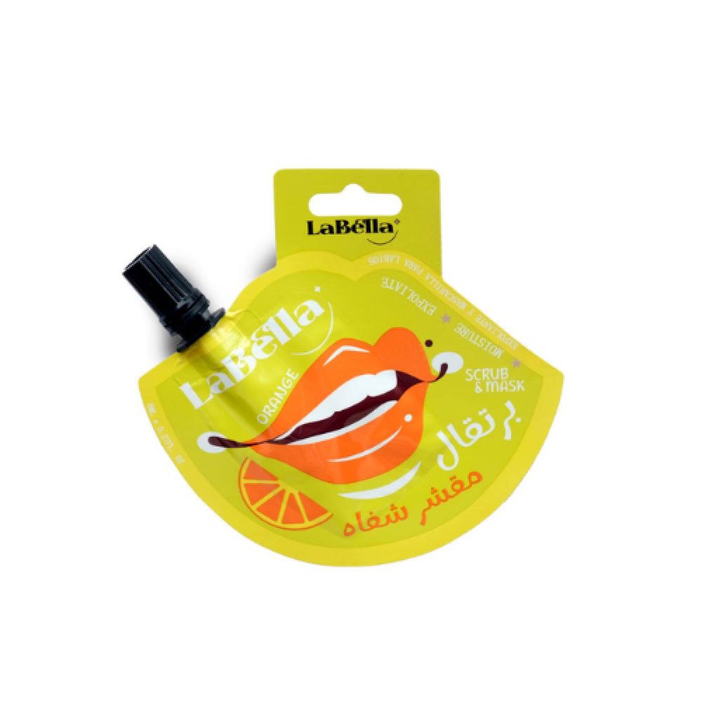 لابيلا مكبر ومرطب شفاه بالبرتقال